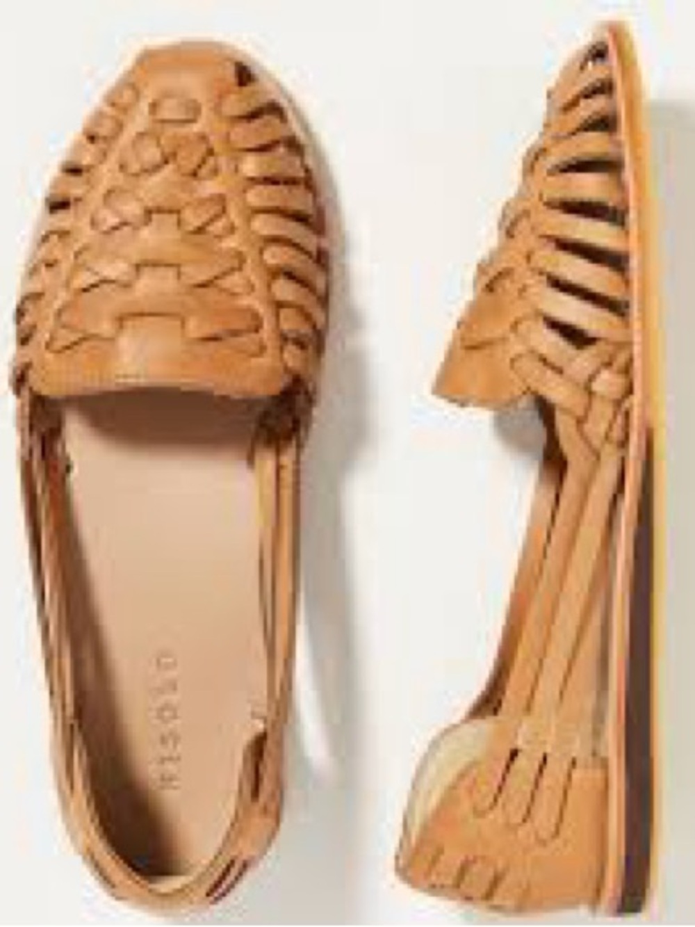 Nisolo Huarache Sandals in a tan